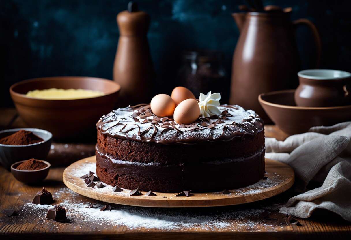 Les ingrédients clés pour un cake au chocolat exquis