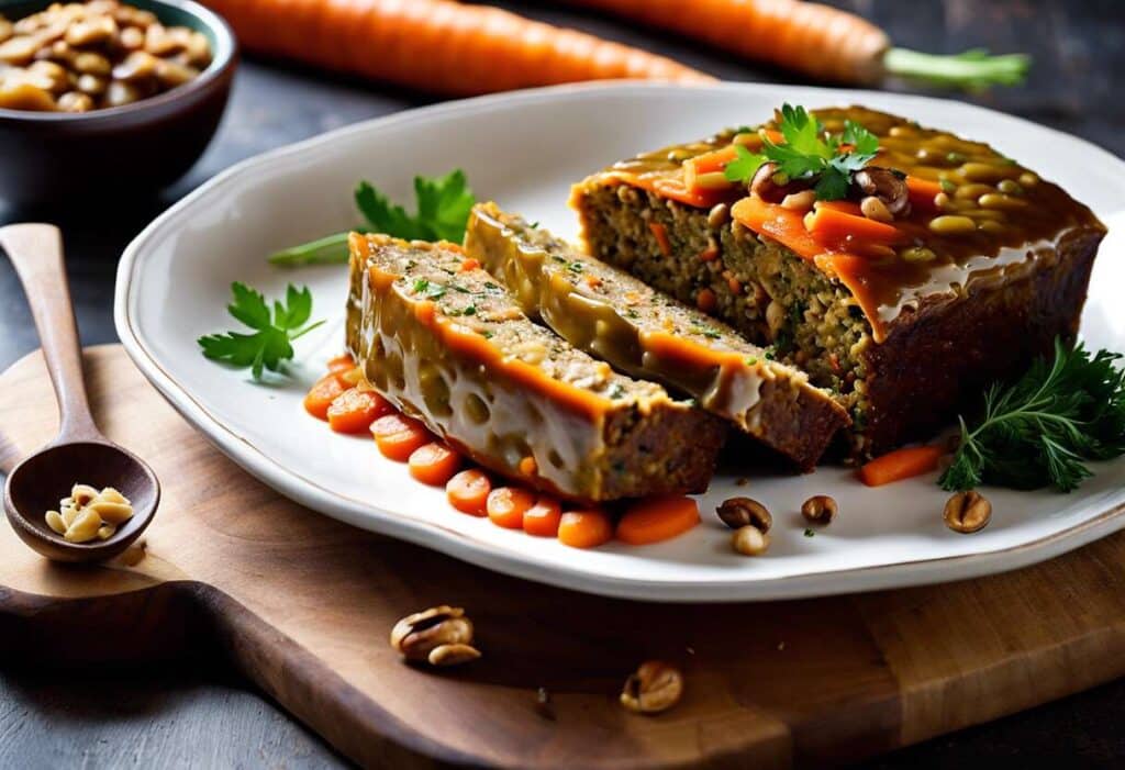 Terrine de campagne végétarienne : recette de Lentil Loaf façon Moossye