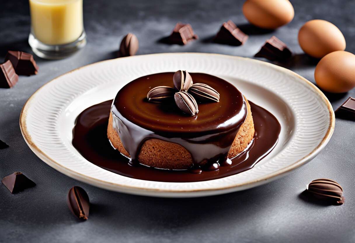 Recette crousti-moelleux au chocolat et caramel : plaisir gourmand garantI